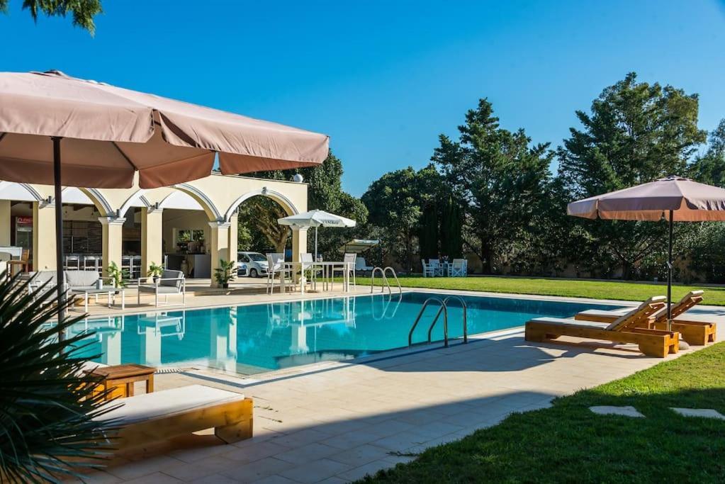 Casa Di Voz Shared Villa Studios With Free Gym Services By "Elite" Gaitani Exteriör bild