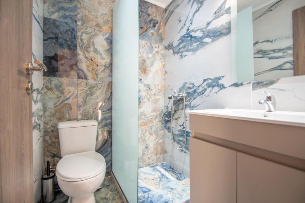 Casa Di Voz Shared Villa Studios With Free Gym Services By "Elite" Gaitani Exteriör bild