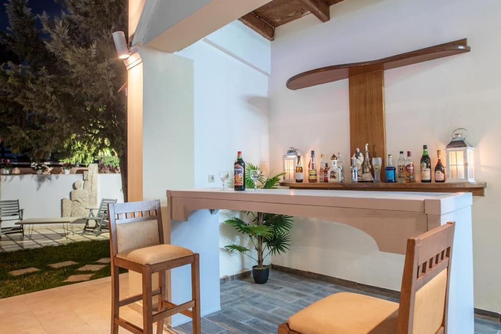 Casa Di Voz Shared Villa Studios With Free Gym Services By "Elite" Gaitani Exteriör bild