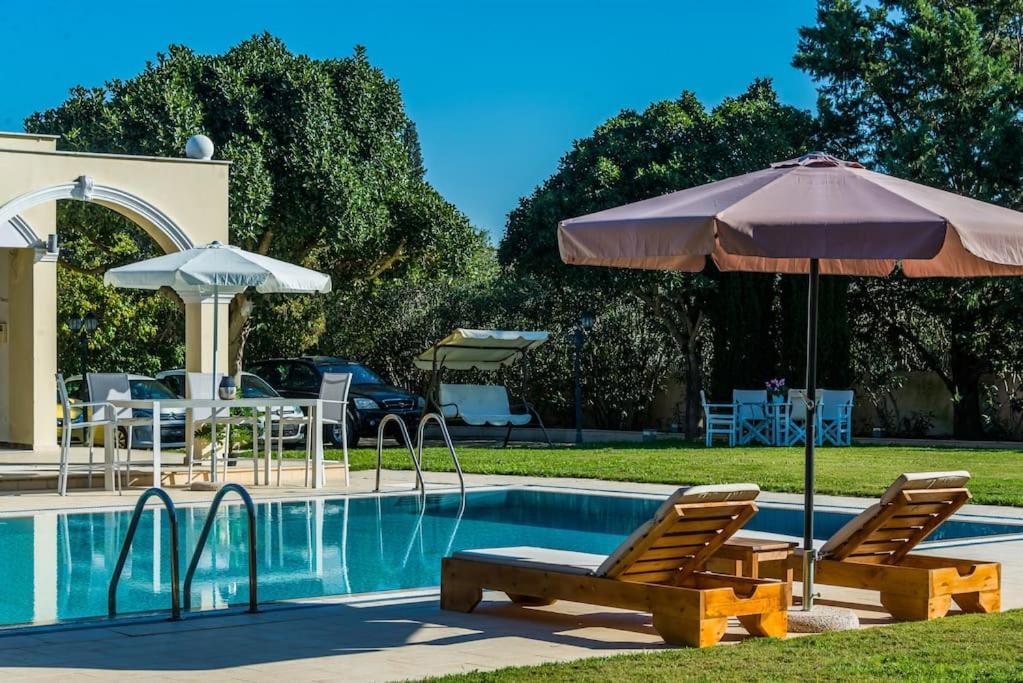 Casa Di Voz Shared Villa Studios With Free Gym Services By "Elite" Gaitani Exteriör bild